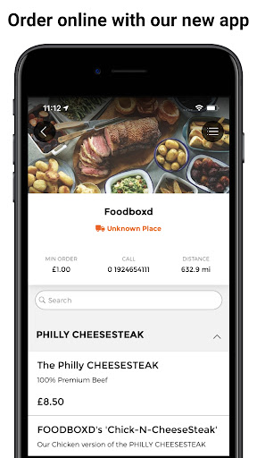 Android application FOODBOXD™️ screenshort