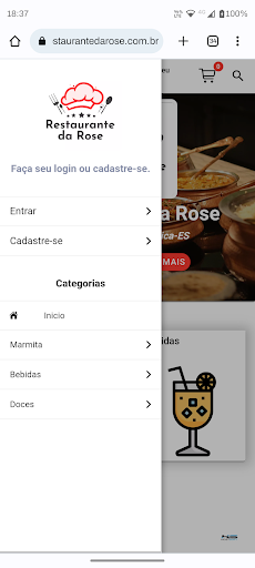 Restaurante da Rose Screen 2
