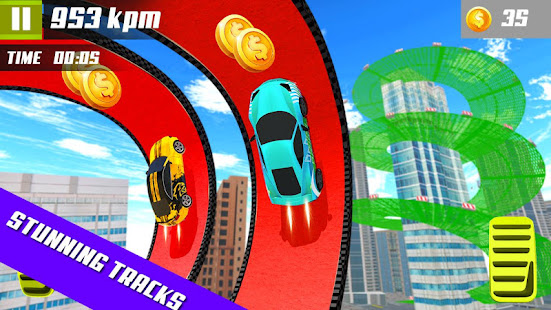 Stunt Car Games 2020: Hot Wheels Track Speed Racer Varies with device screenshots 4