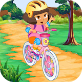Biker Girl Hill Ride icon