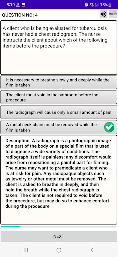 NCLEX-RN Prep Quiz Screen 3