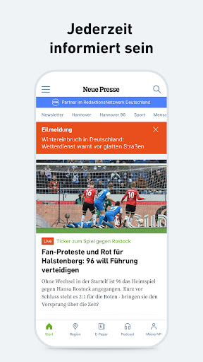 NP - Nachrichten und Podcast Screen 2