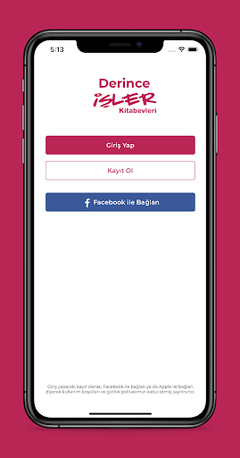 Android application Derince İşler Kitabevi screenshort