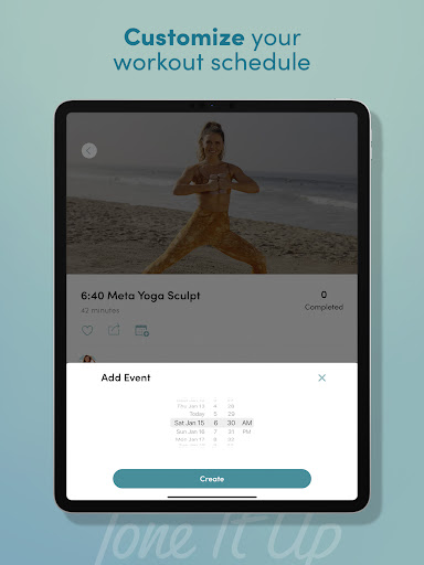 Screenshot of Tone It Up: Fitness App