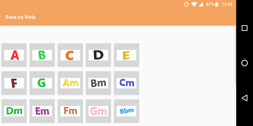 Android application Base na Viola screenshort