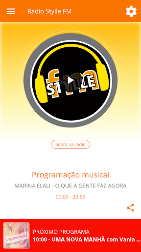 Android application Rádio Stylle FM screenshort