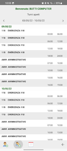 Android application TurnASSO screenshort