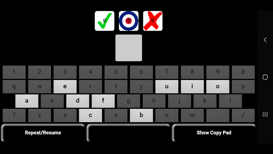 10 WPM CW trener kodu Morse'a Zrzut ekranu