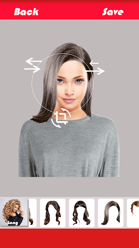 Change Hairstyle – App thay đổi kiểu tóc cho Android
