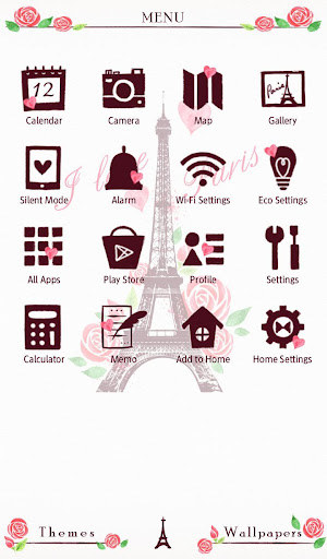 I Love Paris Wallpaper