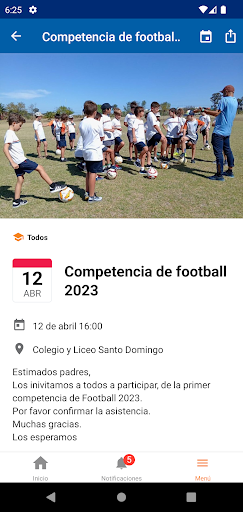 Colegio y Liceo Santo Domingo Screen 2
