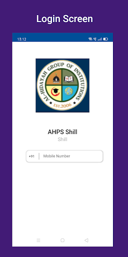 Android application AHPS Shill screenshort
