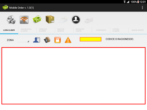 Android application Poolpack Mobile Order screenshort