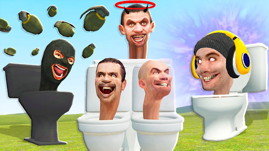 Skibidi War Toilet G-mode Game