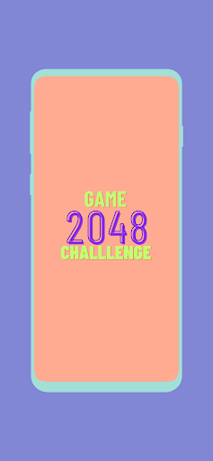 Android application 2048 Challenge Game screenshort