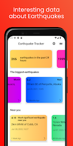 Earthquake App - Tracker, Map
