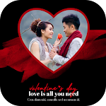 Cover Image of ダウンロード Valentine Day Photo Frame 2023  APK