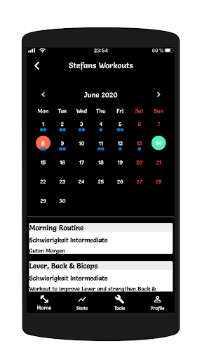 M Sports Calisthenics Workouts Screenshot 2 - AppWisp.com