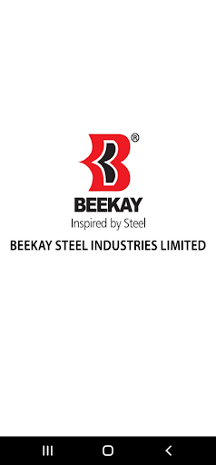 Android application Beekay Steel CRM screenshort