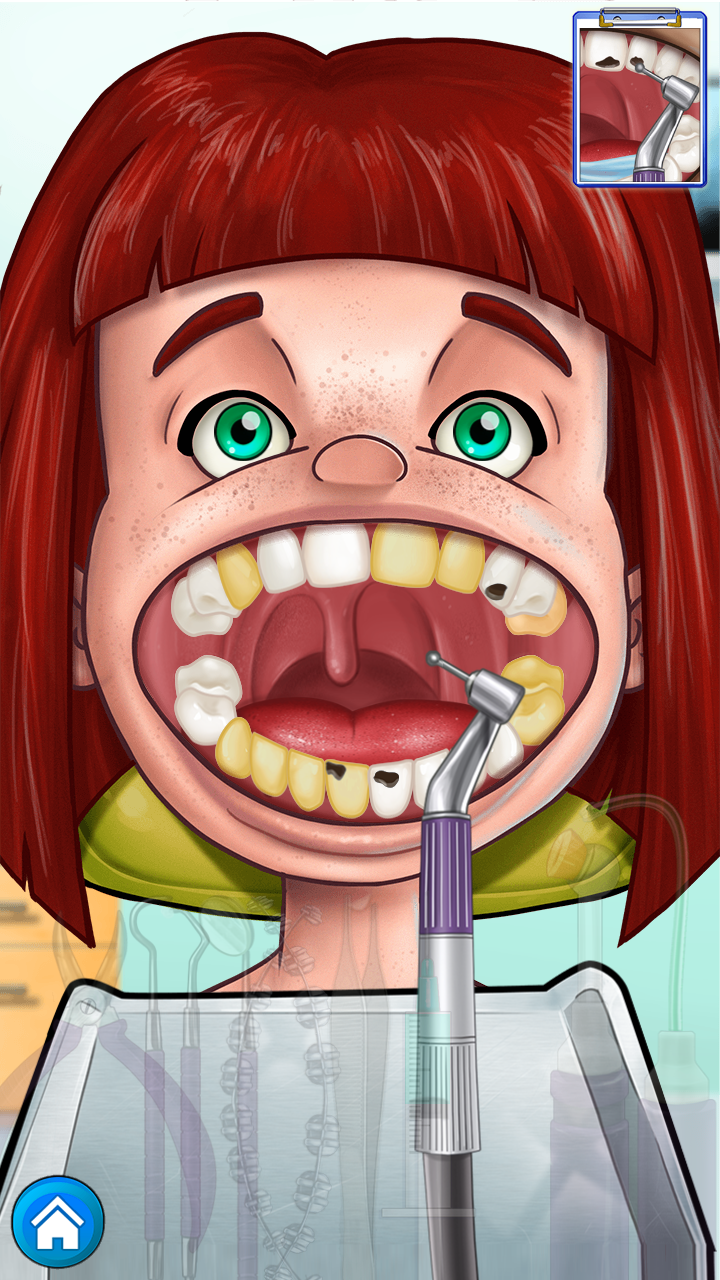 Android application Dentist games screenshort