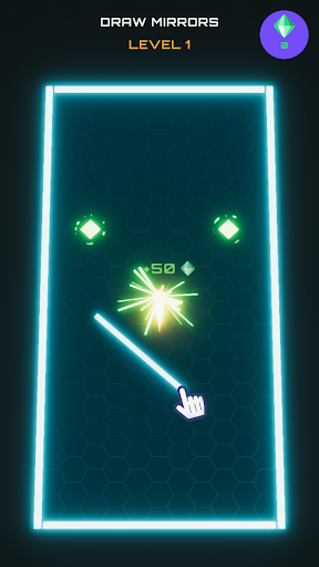 Android application Mirror Bounce screenshort