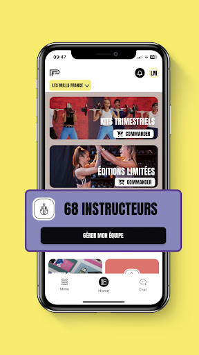 Android application My Planet Fitness screenshort