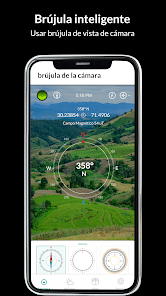 Captura de Pantalla 22 Brújula digital aplicación android