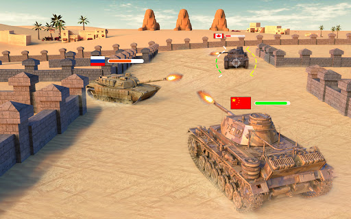Code Triche réel réservoir bataille - neuf réservoir Jeu 2020  APK MOD (Astuce) screenshots 4