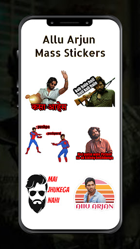 Pushpa Sticker