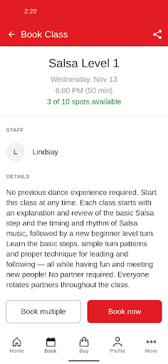 DF Dance Studio Screenshot 3 - AppWisp.com