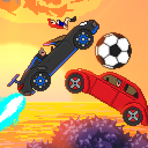 Pixel Boost League - 2D Rocket