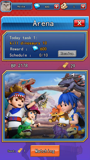 Super Dinosaur Card Battle androidhappy screenshots 1