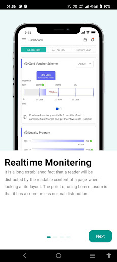 Android application Biomech Healthcare screenshort