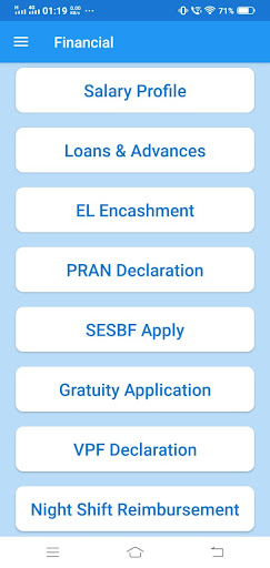 Android application RSP KARMI MITRA screenshort