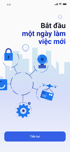 Android application JMT - Tracking screenshort