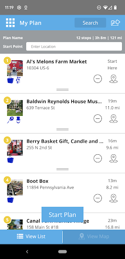 Screenshot of Visit Crawford