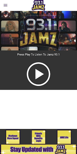 Android application 93.1 Jamz screenshort