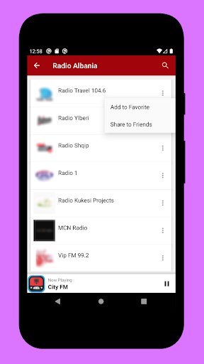 Radio Albania FM: Radio Online Screen 2