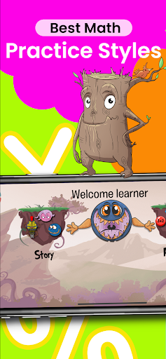 Screenshot of Monster Math: Kids Game