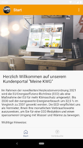 Android application Meine KWG screenshort