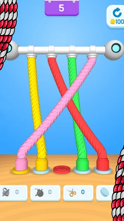 Twisted Tangle Knot 3D Game - 1.6 - (Android)