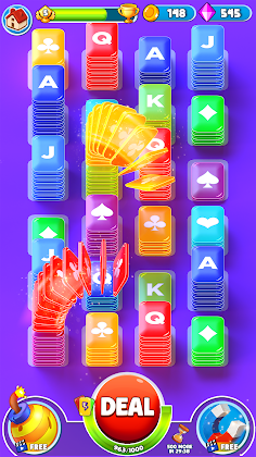 Color Card Shuffle Sort Game - Screenshot 4