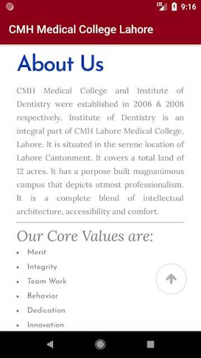 CMH Medical College Lahore