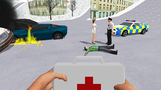 Ambulance Simulator Car Driver  screenshots 8