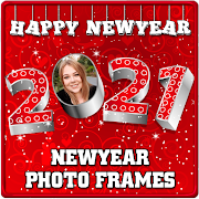 Happy New Year Photo Frame 2021  Icon