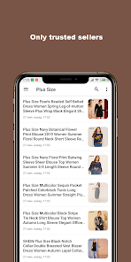 Plus Size Clothing::Appstore for Android
