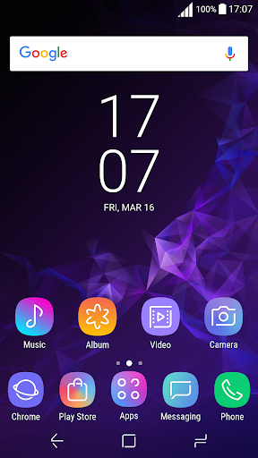 Purple Prism ND Xperia Theme