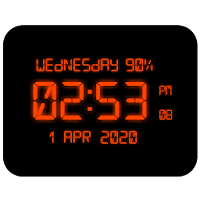 LED Digital Clock Live WP