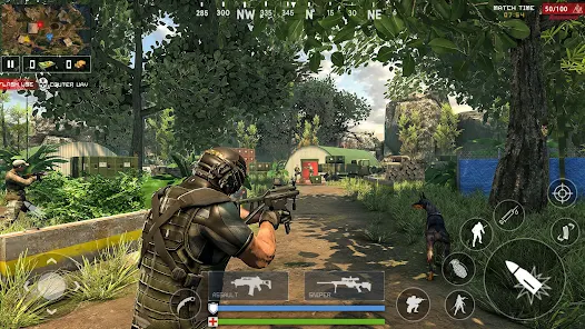 Baixe o jogos de tiro offline de arma MOD APK v3.4 (Dinheiro Ilimitado)  para Android