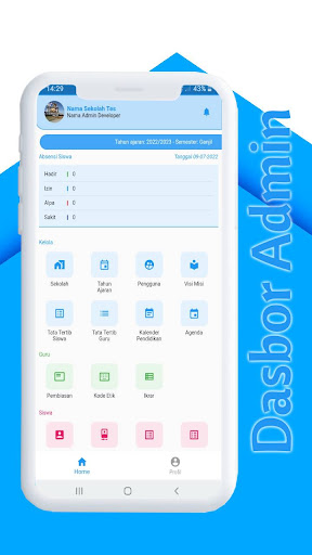 Vivid School Manajemen Sekolah Screen 3